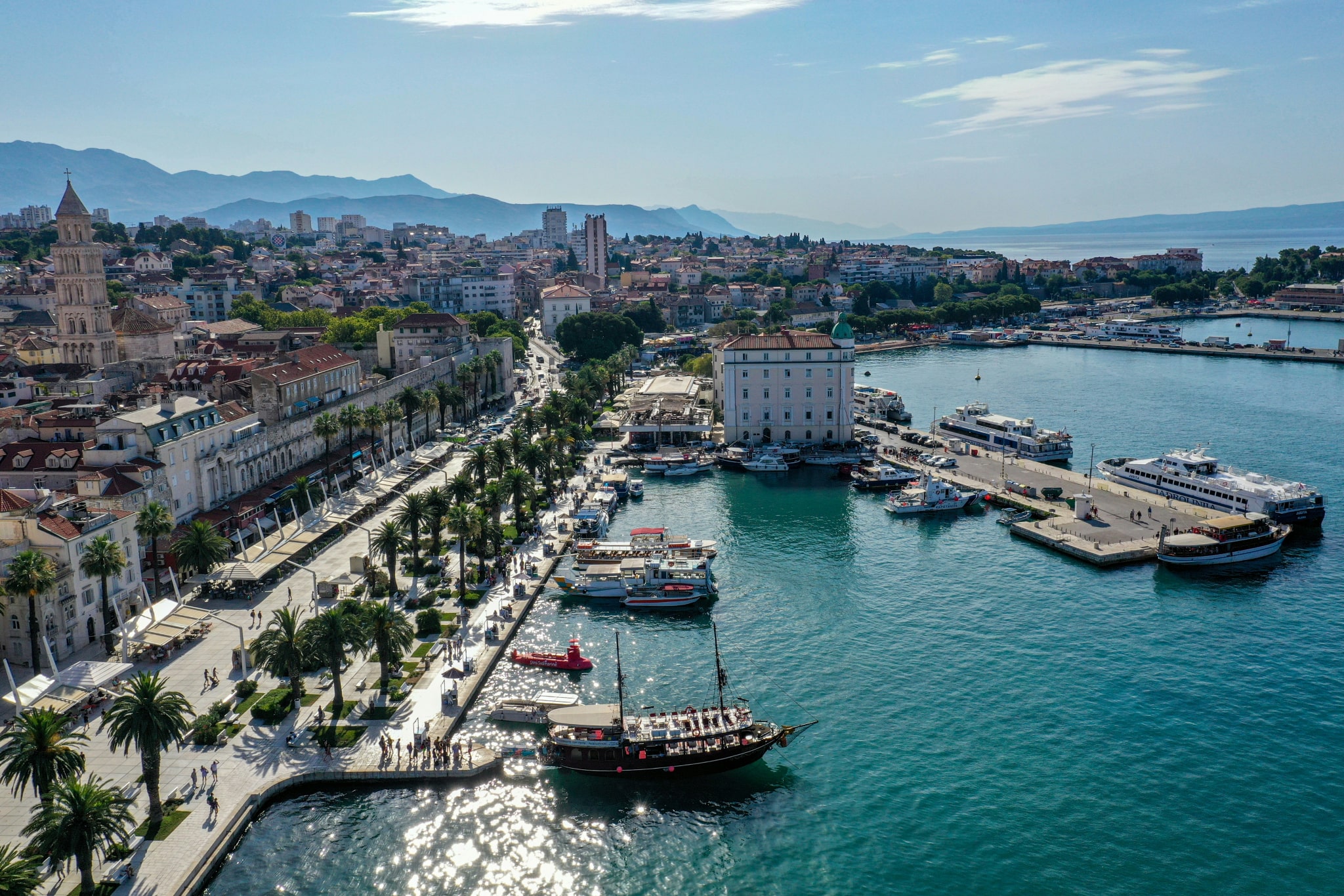 Split's waterfront